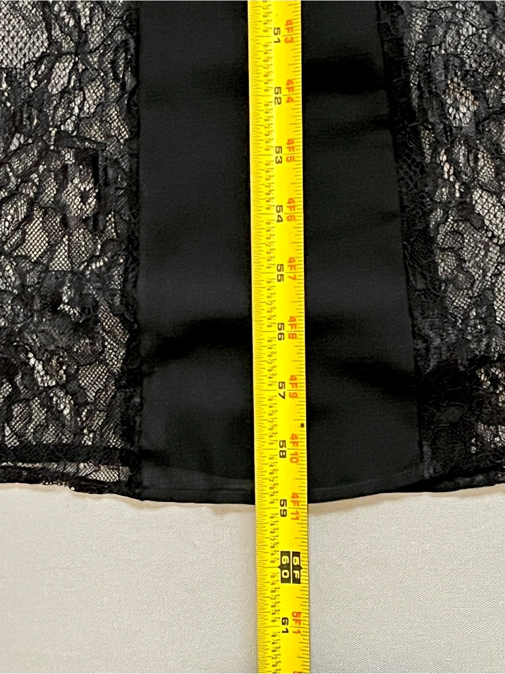 Vintage Black Lace Maxi Dress Small Sheer by J.D. Luxe Whimsigoth Witchy Gothic - Picture 8 of 13